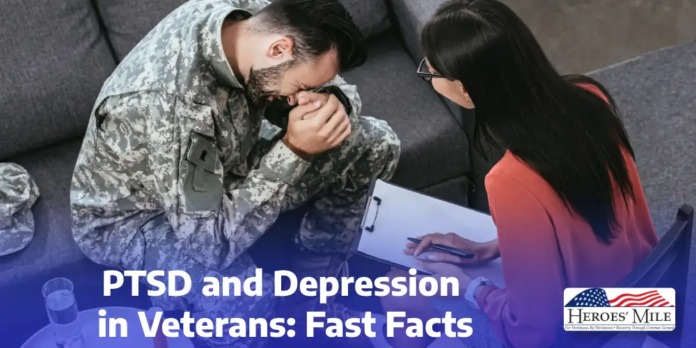 PTSD and Depression in Veterans: Fast Facts